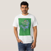 Texoma meer kaart VS. T-shirt (Voorkant volledig)
