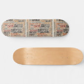 TEXt AI-mode Persoonlijk Skateboard (Horizontaal)
