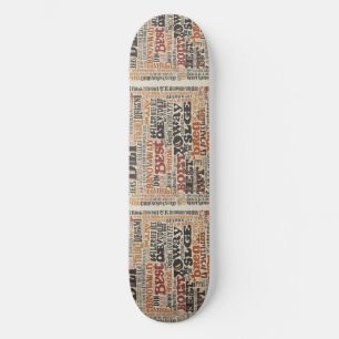 TEXt AI-mode Persoonlijk Skateboard