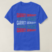 TEXT ART USA GARRET HOBART T-SHIRT (Design voorkant)