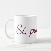 Text Design Mug Koffiemok (Links)