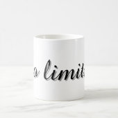 Text Design Mug Koffiemok (Center)
