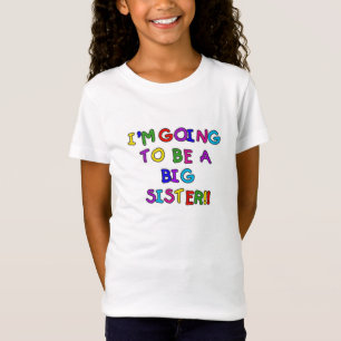 Text Future Big Sister T-shirt