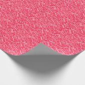 Text Love Roze Inpakpapier (Hoek)