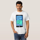 Text Message Meme Kiddo T-Shirt (Voorkant volledig)