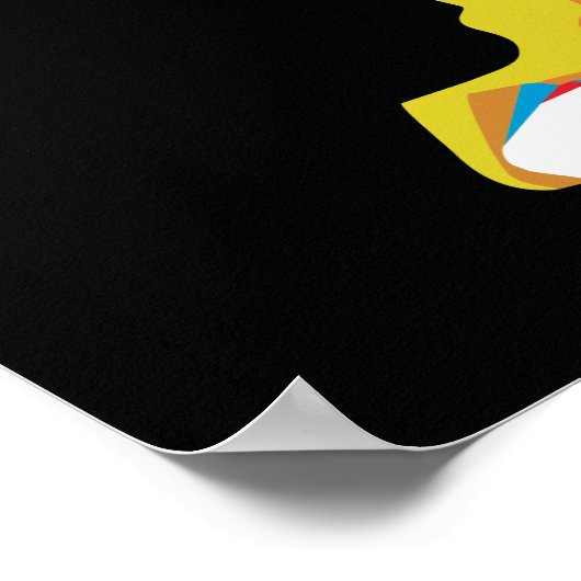 Text Neck Syndrome Chiropractic in Metric kg's Poster (Hoek)