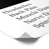 Text Neck Syndrome Poster (Hoek)