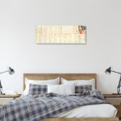 Text Page Chicago Milwaukee en St Paul Railway Canvas Afdruk (Insitu (Slaapkamer))