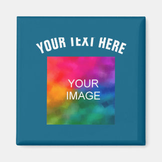 Text Upload Photo Template Boys Kids Modern _1  Magneet