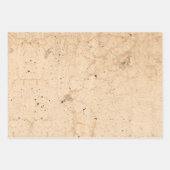 textiel Antiek beige Land Rustic Inpakpapier Vel (Voorkant 3)