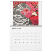 Textiel Art Calendar Kalender (Feb 2026)