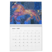 Textiel Art Calendar Kalender (Mar 2027)
