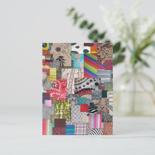 Textiel Briefkaart (Staand voorkant)