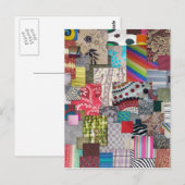 Textiel Briefkaart (Voorkant / Achterkant)