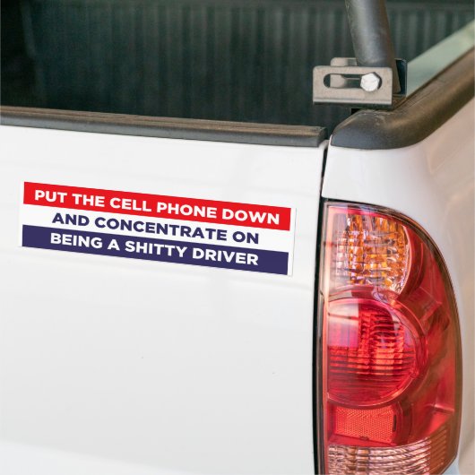 Textiel Bumpersticker (Op Truck)