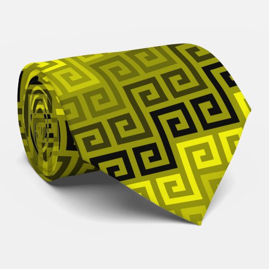 Textiel(Citrine)™ Mannen Necktie Stropdas (Opgerold)