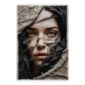 Textiel Gezicht Onthullen Perfect Poster (Voorkant)