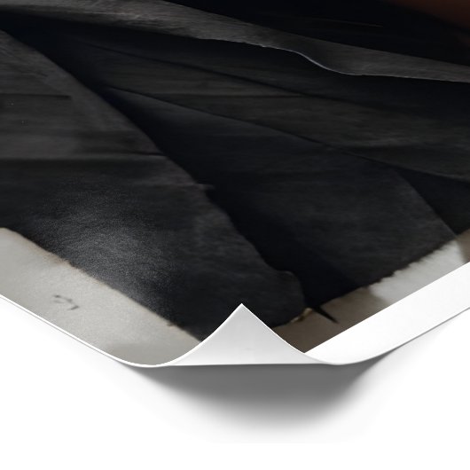 Textiel Gezicht Onthullen Perfect Poster (Hoek)