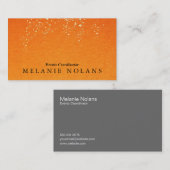 Textiel Gradiënt (confetti) Visitekaartje (Voorkant / Achterkant)