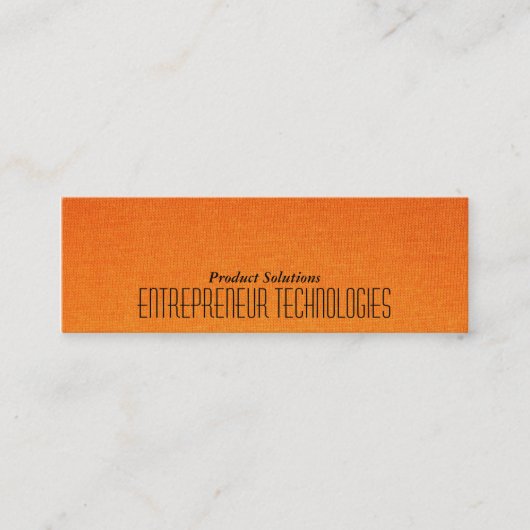 Textiel Gradiënt Mini Visitekaartje (Voorkant)