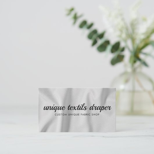 textiel-kleermaker visitekaartje (Staand voorkant)