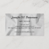 textiel-kleermaker visitekaartje (Achterkant)