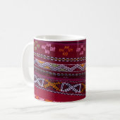Textiel Kussen Patronen Koffiemok (Voorkant links)