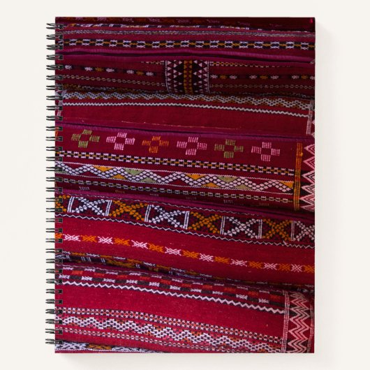 Textiel Kussen Patronen Notitieboek (Voorkant)