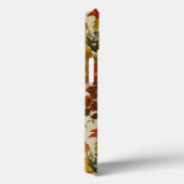 Textiel met een herhalend bloempatroon Case-Mate iPhone case (Achterkant / Rechts)