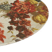 Textiel met een herhalend bloempatroon snijplank (Hoek)