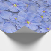 textiel naadloos met blauwe bloemen. decora cadeaupapier (Hoek)