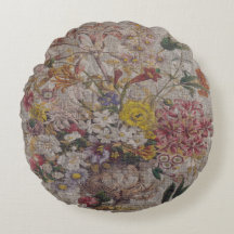 Textiel Rond Sierkussen (16")