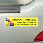 textiel voor Arizona "Officiële" Bumpersticker (Op auto)