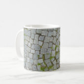 Textielachtergrond kobbelstone Road Koffiemok (Voorkant links)