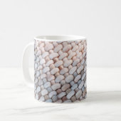 Textielachtergrond Koffiemok (Voorkant links)
