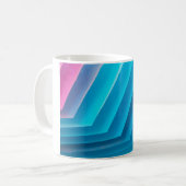 Textielachtergrond Koffiemok (Voorkant links)