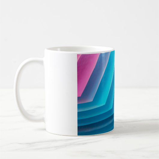 Textielachtergrond Koffiemok (Links)