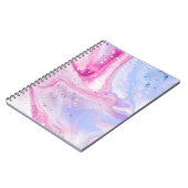 Textielachtergrond Notitieboek (Linkerzijde)
