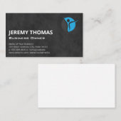 Textielachtergrond | Persoon Logo Visitekaartje (Voorkant / Achterkant)