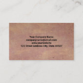 Textielachtergrond Visitekaartje (Achterkant)