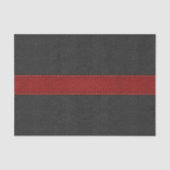 Textielafdrukken van Bourgogne en zwart leder Tissuepapier (Voorkant)