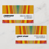 Textielband - Abstract V Visitekaartje (Voorkant / Achterkant)