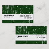 Textielband - Donkere Bossen HC - Dk Forest Green Visitekaartje (Voorkant / Achterkant)