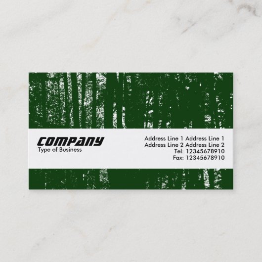 Textielband - Donkere Bossen HC - Dk Forest Green Visitekaartje (Voorkant)