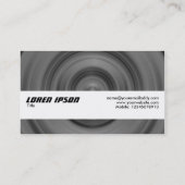 Textielband - Fast Car 2 Visitekaartje (Achterkant)