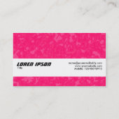 Textielband - Frambozensaus Visitekaartje (Achterkant)