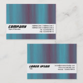 Textielband - Jet Stream Visitekaartje (Voorkant / Achterkant)