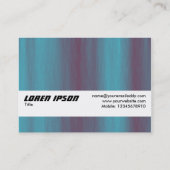 Textielband - Jet Stream Visitekaartje (Achterkant)