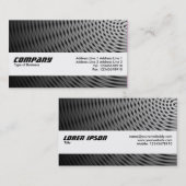 Textielband - Moon Ray Visitekaartje (Voorkant / Achterkant)