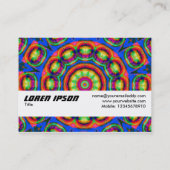 Textielband - onderneming Banana Visitekaartje (Achterkant)